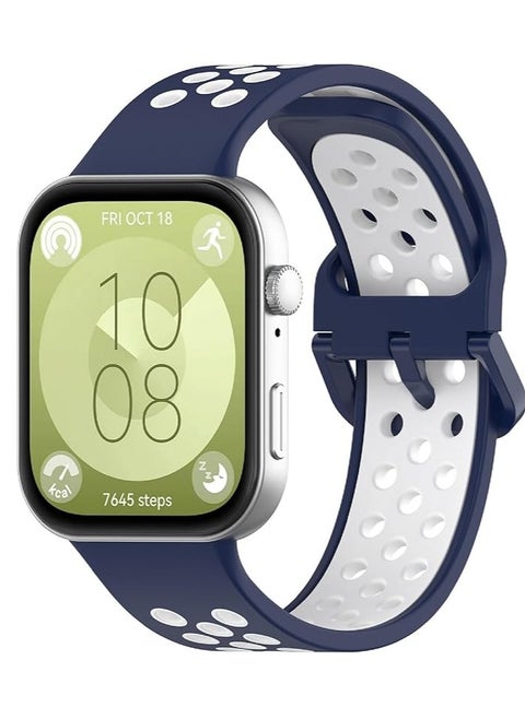 Strap Compatible with Huawei Watch Fit 3, Soft TPU Watch Strap, Strap Replacement [innovative design]