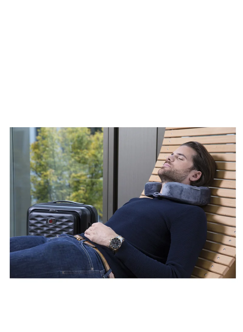 Wenger Memory Foam Travel Neck Pillow - Grey