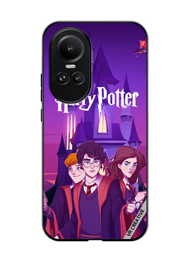 VR CREATIVE Protective Case Cover For Oppo Reno 10 Pro Harry Potter Design Multicolour - Image 1