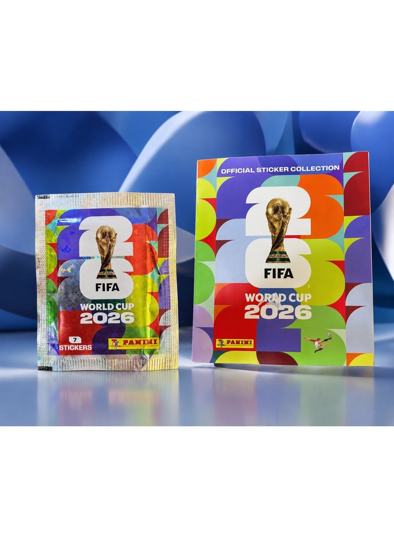 استمتع بتجربة جمع ملصقات كأس العالم 2026 مع الكتالوج المميز المصمم لعشاق كرة القدم. يضم صفحات مخصصة لجميع المنتخبات والنجوم المشاركين في البطولة، مما يجعله تذكارًا رائعًا لمحبي المونديال وهواة التجميع. ابدأ رحلتك في إكمال مجموعتك واحتفظ بأجمل لحظات البطولة في مكان واحد. تحتوى على كتالوج و كيس من نجوم كاس العالم