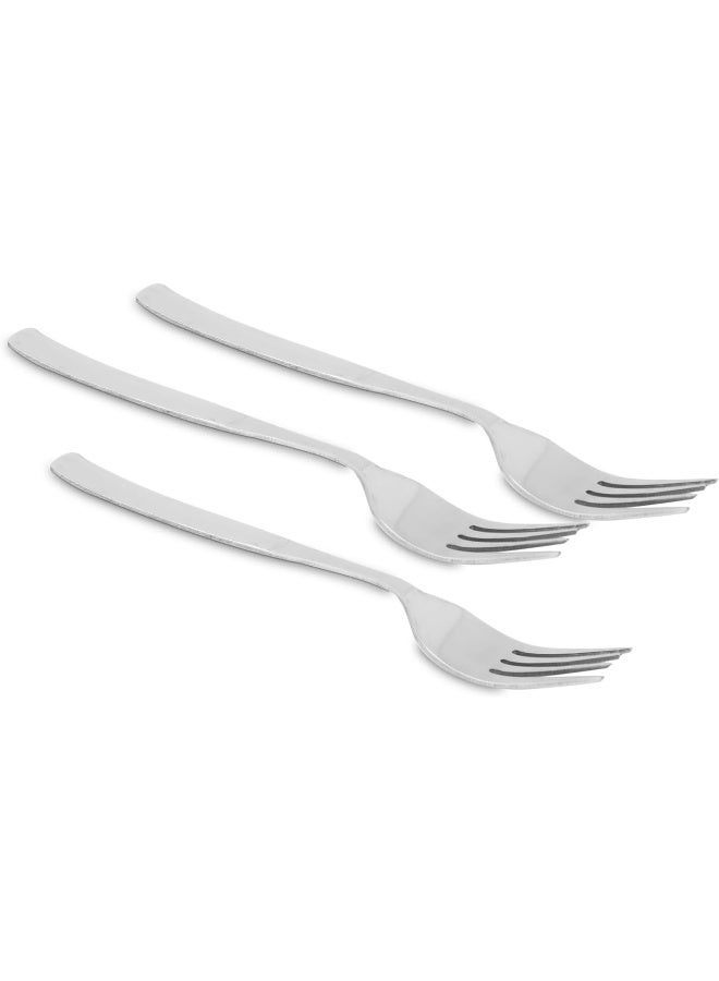 RAJ شوكة حلوى RAJ RK من الفولاذ المقاوم للصدأ 3 قطع - فينيسيا - Image 3