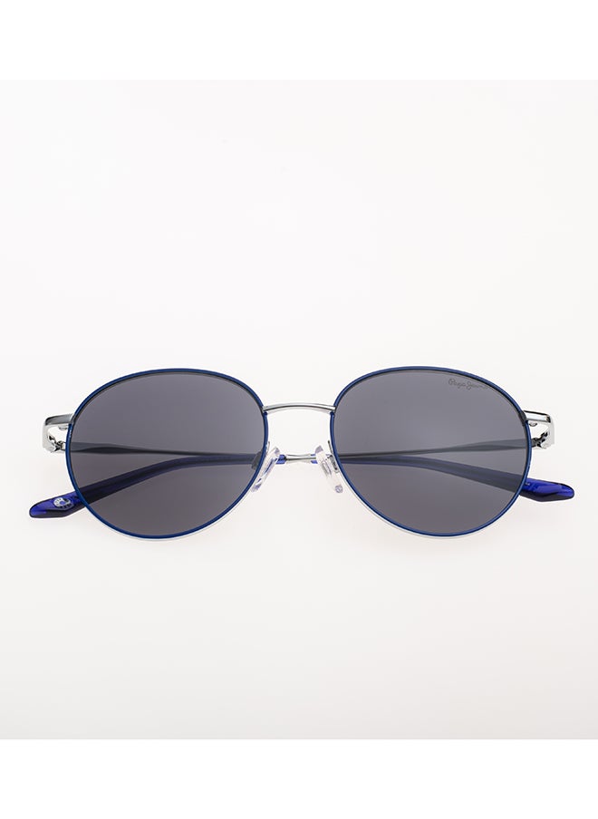 Pepe Jeans نظارة شمسية رجالية دائرية - PJ5193 - مقاس العدسة: 53 ملم  - Image 1