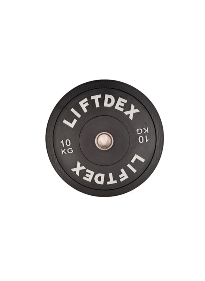 Liftdex 3D Rubber Bumper Olympic Weight Plates Set of 2 Black - 10 Kgs Each - pzsku/ZDF56BE3F5767436EA7DAZ/45/_/1721826707/e71b41ef-b87b-49a2-86f8-f15e92c5e1d4