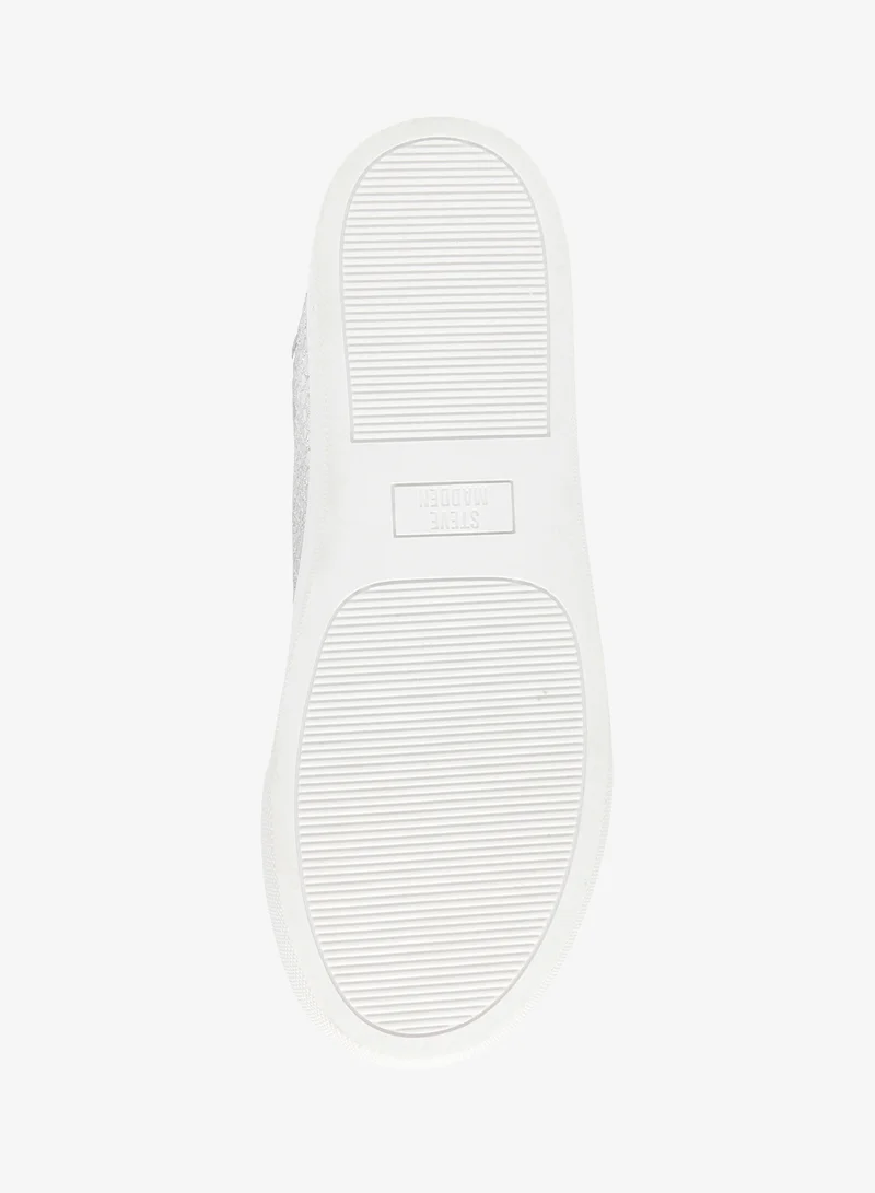 Steve Madden SILVER CAPTIVE Lace Up Sneakers for Women | Best Price UAE
