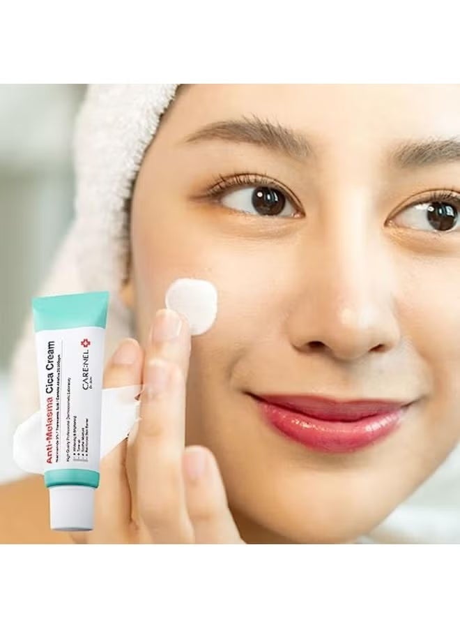 CARENEL Melasma Treatment Cream, Centella Asiatica Cream, Contains 5% Niacinamide, Soothes and Moisturizes,Brightens Skin Tone, Strengthens Skin Barrier 50ml - Image 4