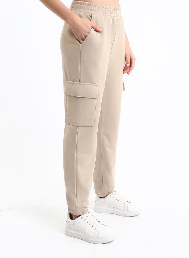 LC WAIKIKI Elasticated Waist Women's Jogger Sweatpants - Image 4