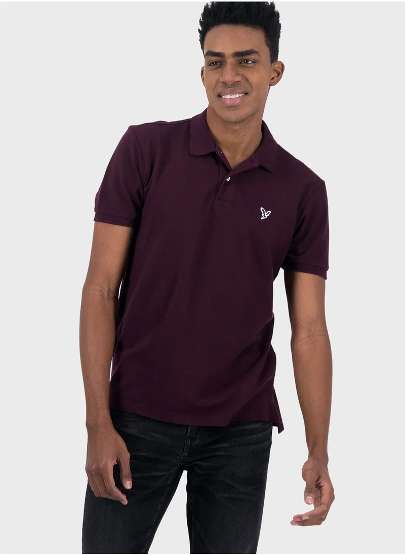 American Eagle Standard Fit Flex Polo