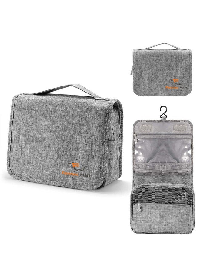 Fennec Mart Waterproof Multi-Functional Hanging Toiletry Travel Pouch | Toiletry Cosmetics, Makeup or Shaving Kit Pouch for Men and Women - Image 1