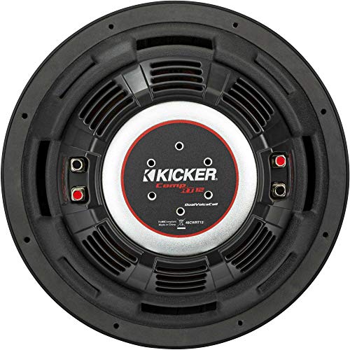 Kicker 48CWRT124 CompRT 12" Subwoofer, DVC, 4-ohm - Image 2