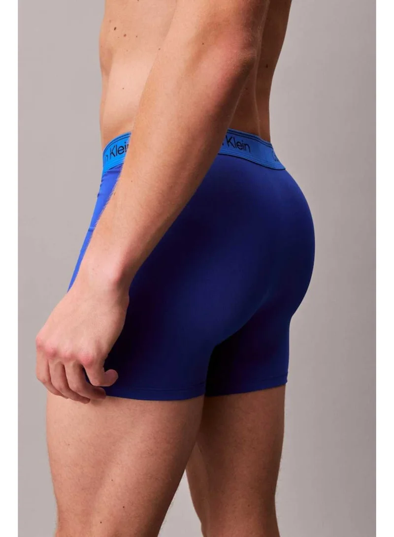CALVIN KLEIN 3 Pack Boxer Briefs - Microfibre Stretch