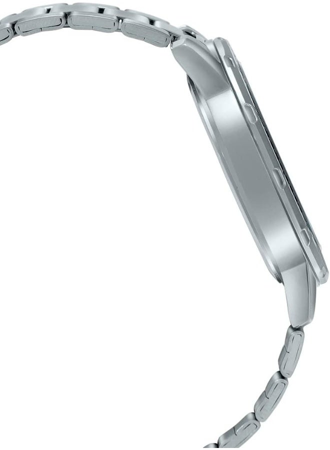 CASIO Men's Stainless Steel Analog Watch MTP-VD200D-2BUDF - 45 mm - Image 3