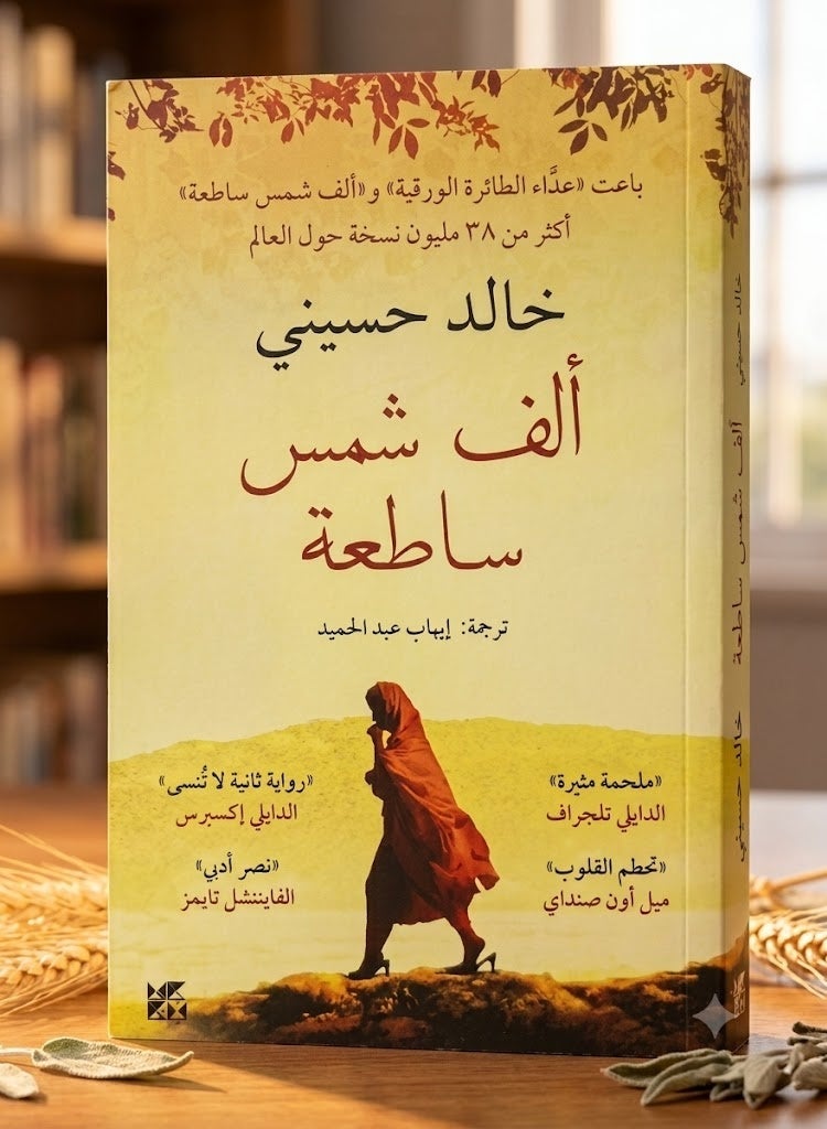 A Thousand Splendid Suns Arabic Translated Edition Novel by Khaled Hosseini Bestselling Author Translated by Ihab Abdel Hamid Original Edition - Image 2