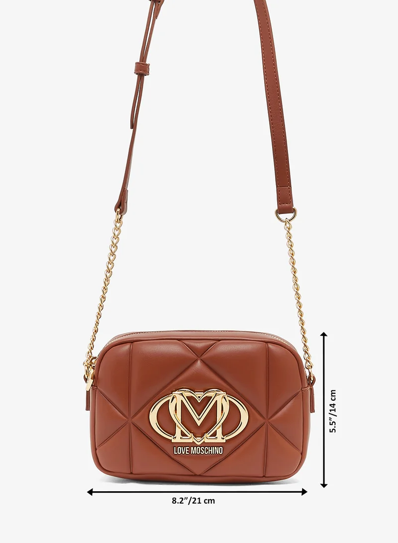 Love Moschino Zip through crossbody
