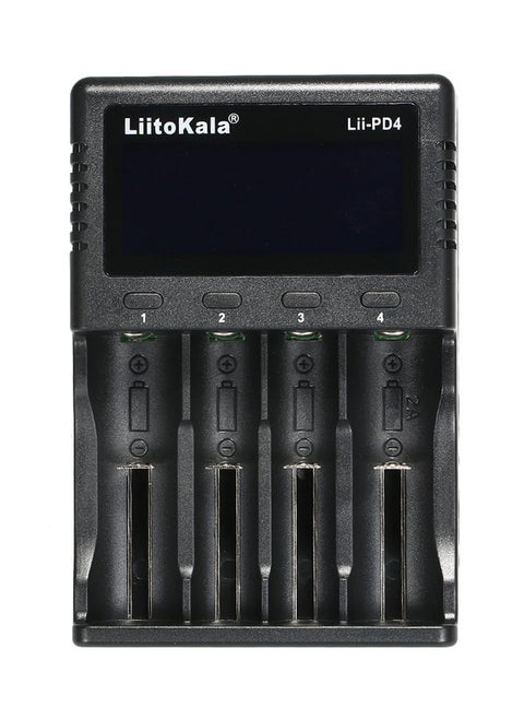 LCD Display 4 Slots Intelligent Battery Charger Kit