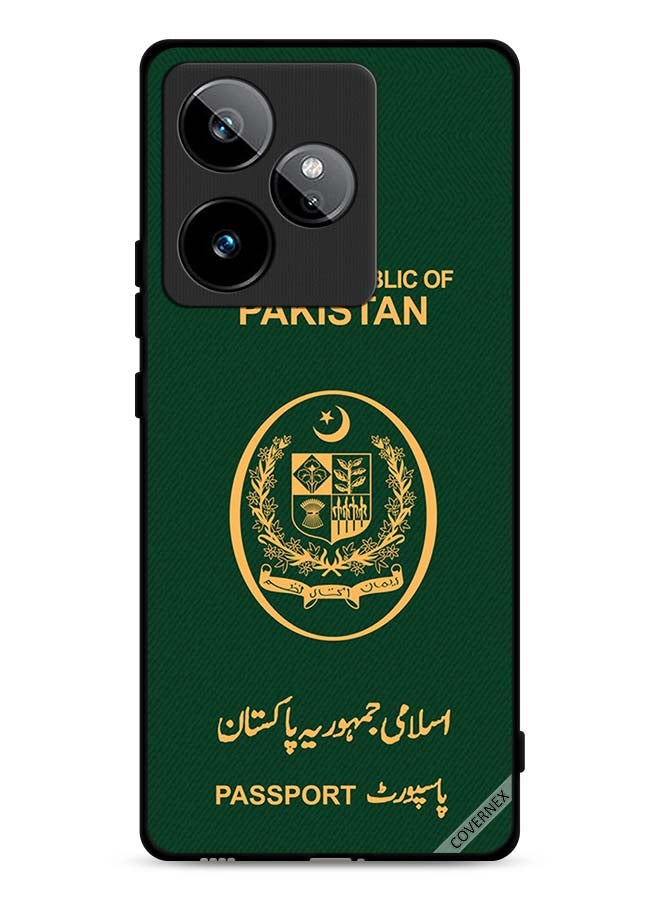 Covernex Realme GT 7 5G Protective Case Cover Pakistan Passport Pattern