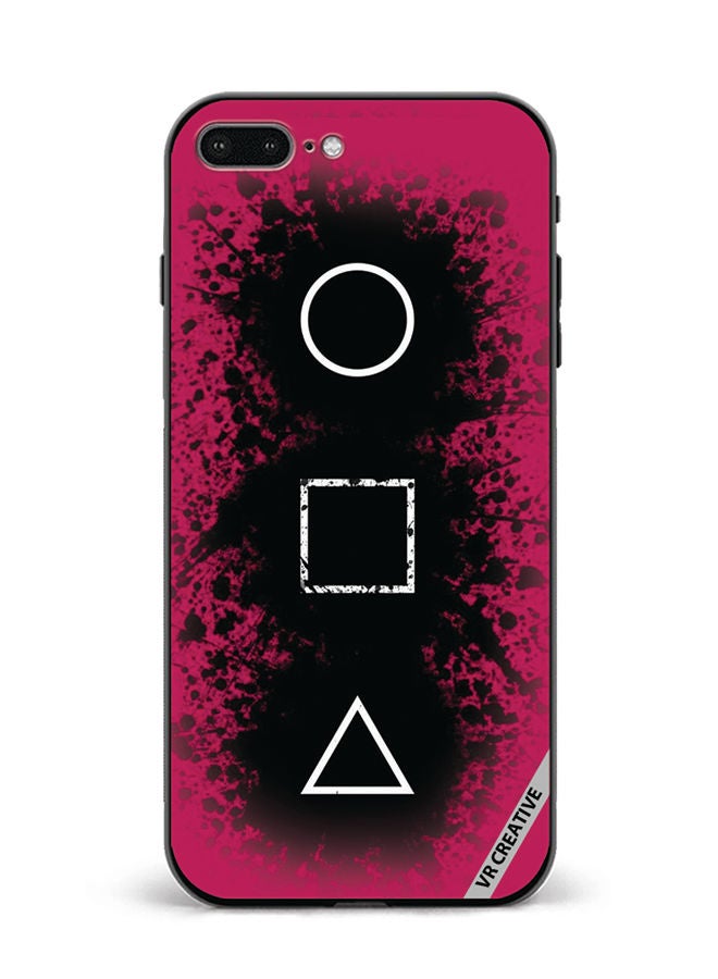 VR CREATIVE Protective Case Cover For Apple iPhone 7 Plus/8 Plus Squid Game Design Multicolour - Image 1