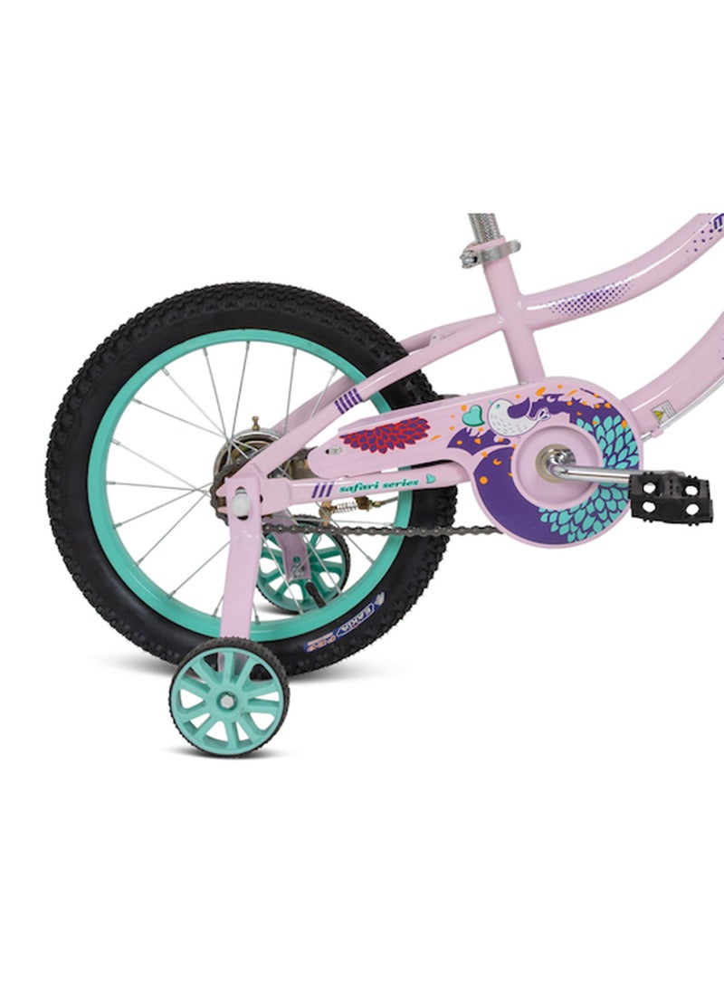 MOGOO Athena Balance 16 Inch Kids Bike | 16-Inch Wheel Size | Adjustable Seat | Light Pink Color - Image 4