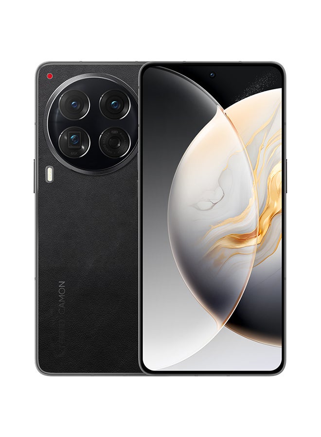 تكنو هاتف Camon 30 Preimer ثنائي الشريحة بلون أسود لافا وذاكرة وصول عشوائي (RAM) سعة 12 جيجابايت وذاكرة تخزين داخلية 512 جيجابايت يدعم تقنية 5G - إصدار الشرق الأوسط - Image 1