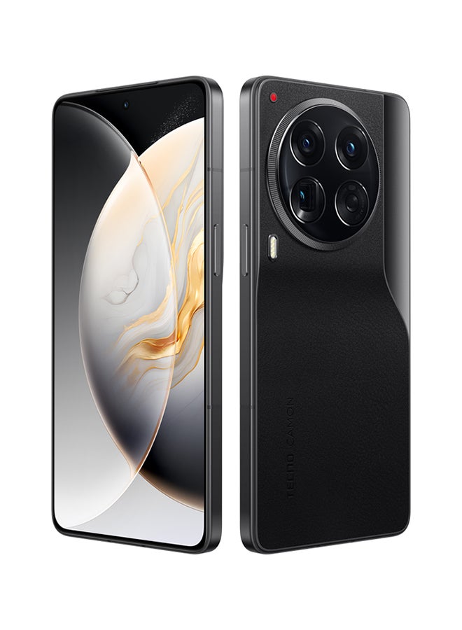تكنو هاتف Camon 30 Preimer ثنائي الشريحة بلون أسود لافا وذاكرة وصول عشوائي (RAM) سعة 12 جيجابايت وذاكرة تخزين داخلية 512 جيجابايت يدعم تقنية 5G - إصدار الشرق الأوسط - Image 3