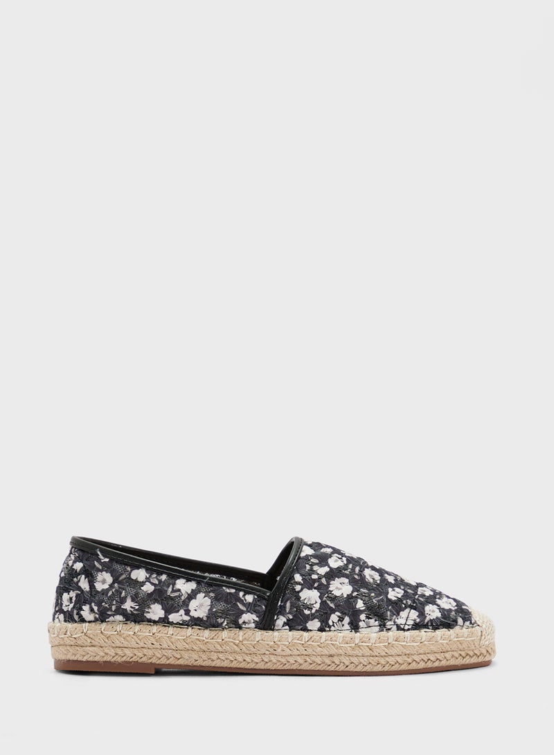 ELLA Floral Mesh Espadrille  - Image 1
