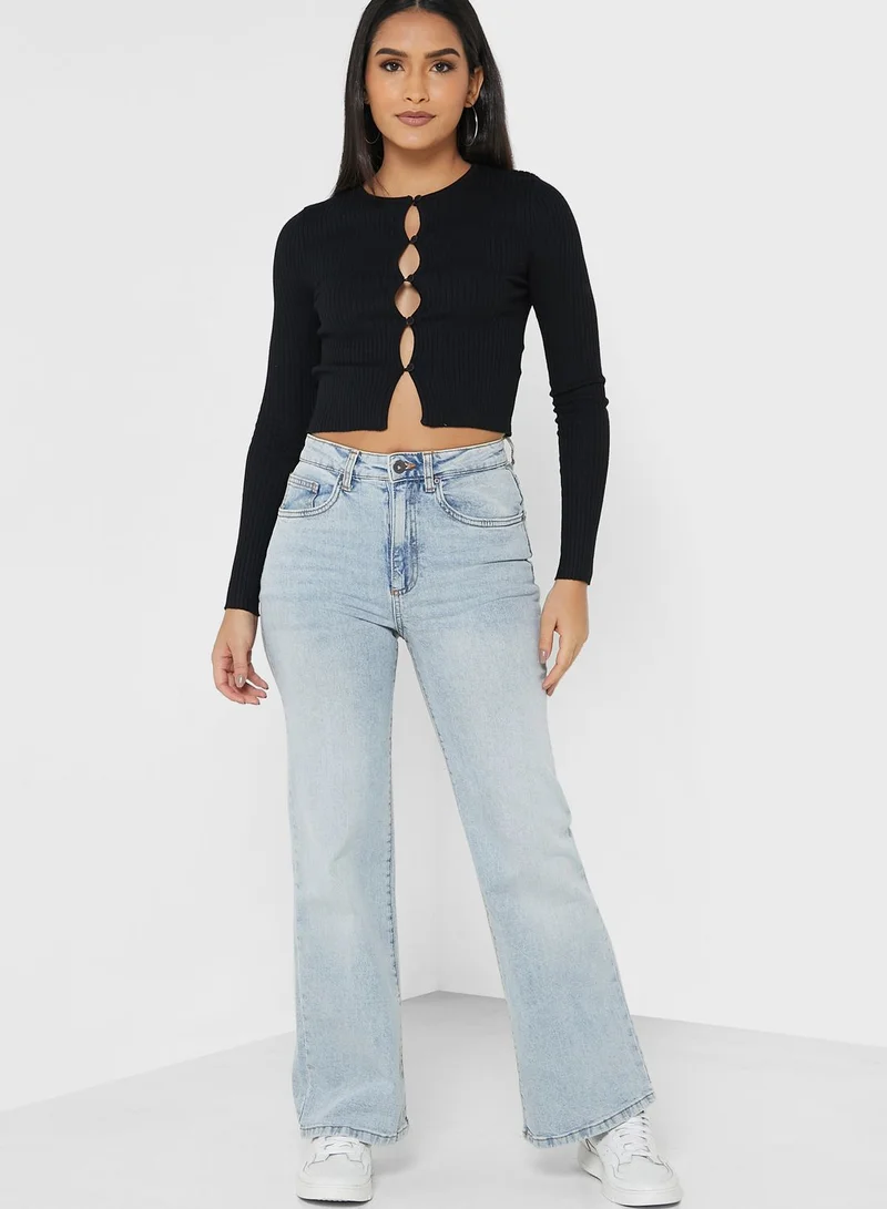 Cotton On High Waist Straight Jeans