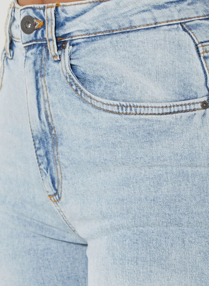 Cotton On High Waist Straight Jeans