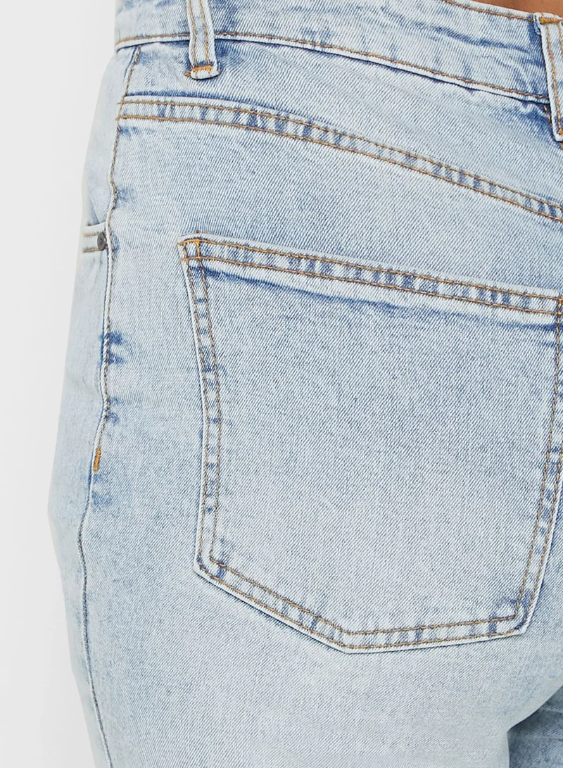 Cotton On High Waist Straight Jeans
