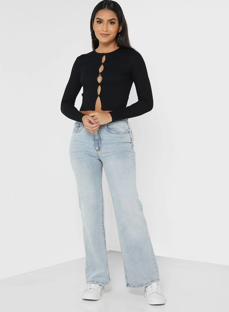 Cotton On High Waist Straight Jeans