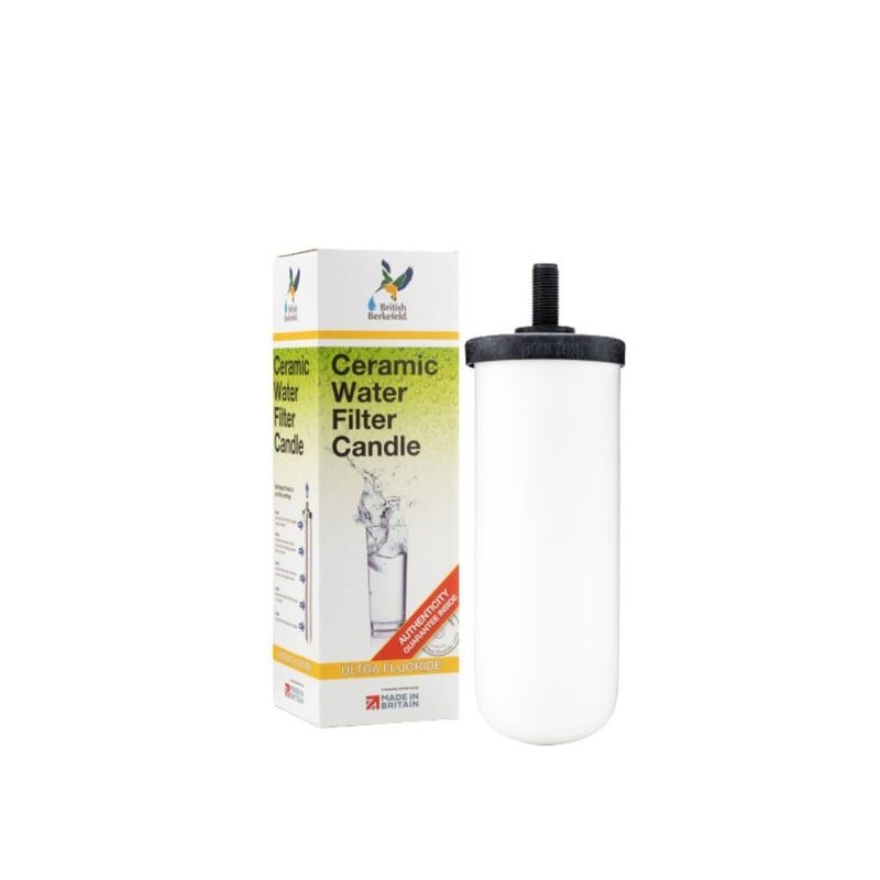 Doulton British Berkefeld Doulton Ultra Fluoride Ceramic Drinking Water Filter Cartridge W9120133 for All Gravity Water Filter Systems - Image 1