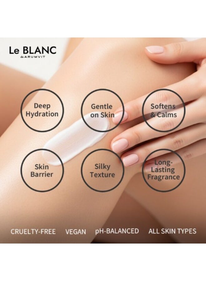 LE BLANC De Arumvit Black Mystique Perfume Body Lotion Non Sticky Hydration Mild & Soothing Daily Moisturizer 300 ML - Image 4
