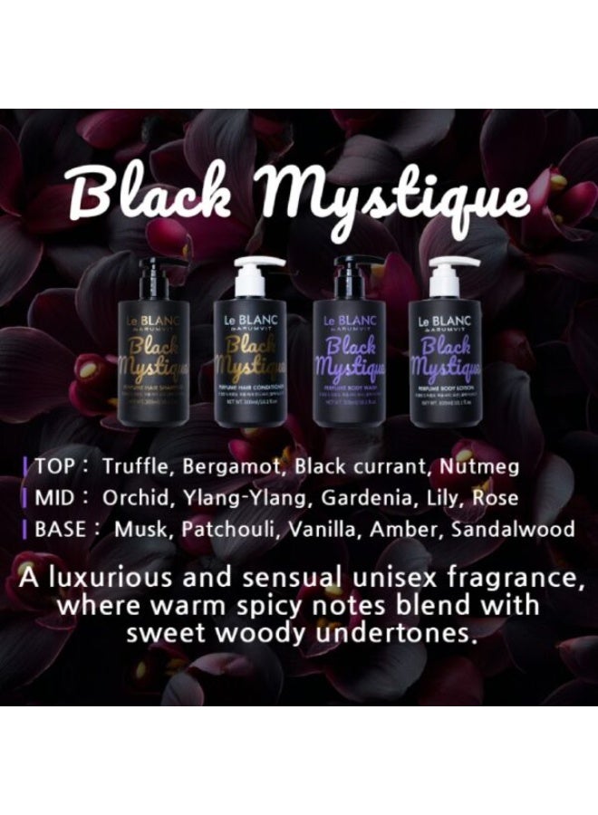 LE BLANC De Arumvit Black Mystique Perfume Body Lotion Non Sticky Hydration Mild & Soothing Daily Moisturizer 300 ML - Image 3
