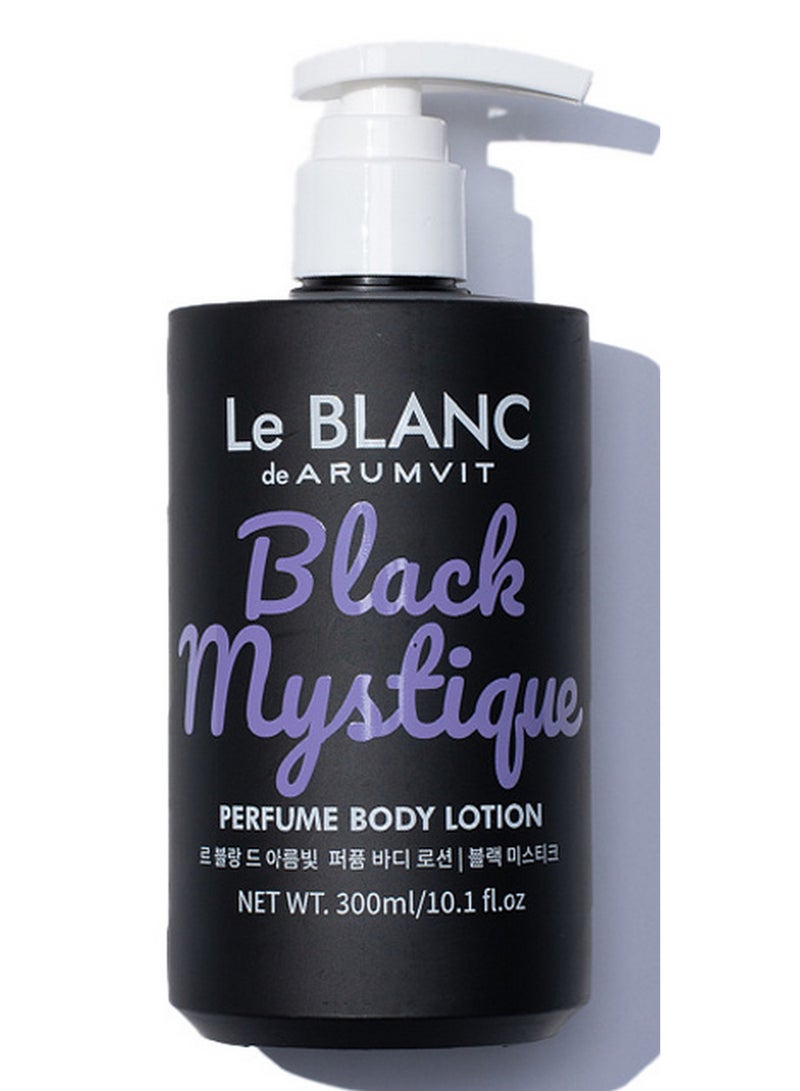 LE BLANC De Arumvit Black Mystique Perfume Body Lotion Non Sticky Hydration Mild & Soothing Daily Moisturizer 300 ML - Image 1