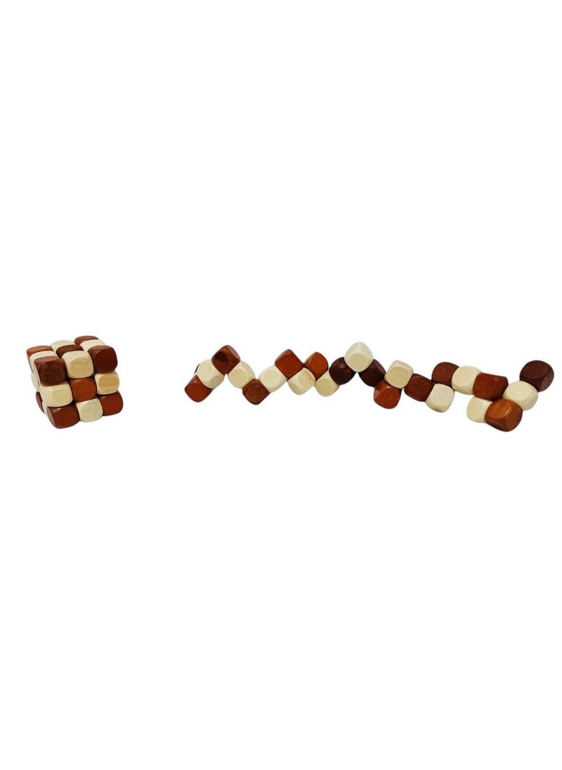 Safwa Toys - Children's toy, W26-20 small bead snake cube toy from Al Safwa Toys - Image 1