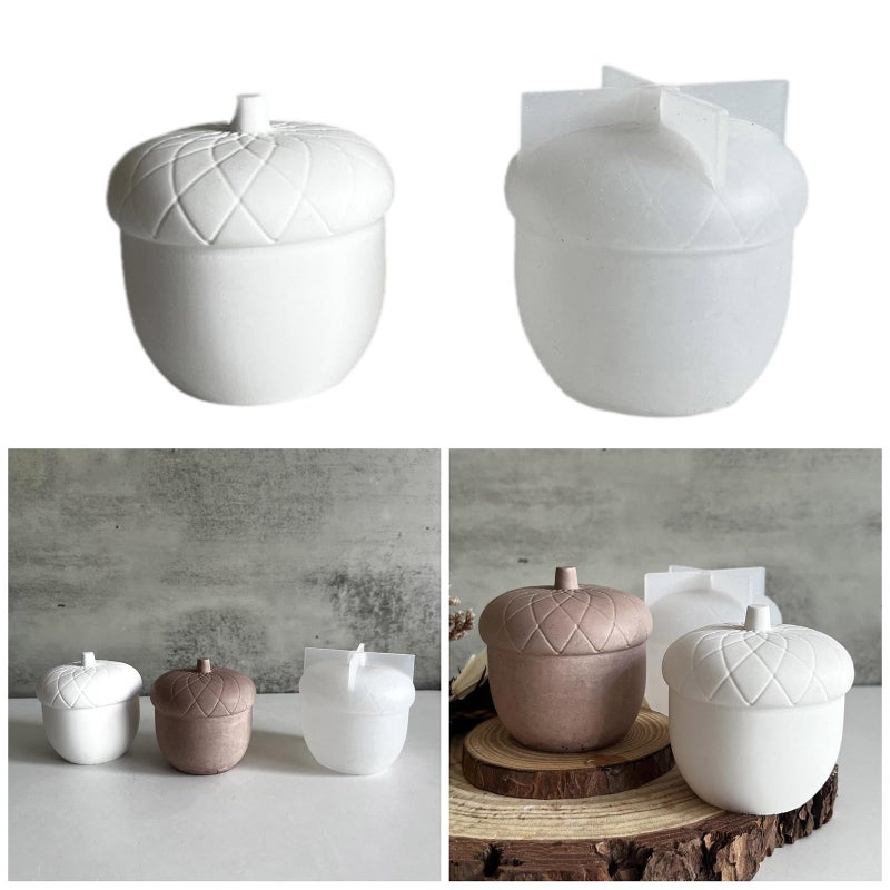 Hazelnut Silicone Mold For Soap Candles Resin Crafts Texture Decoration - Image 3