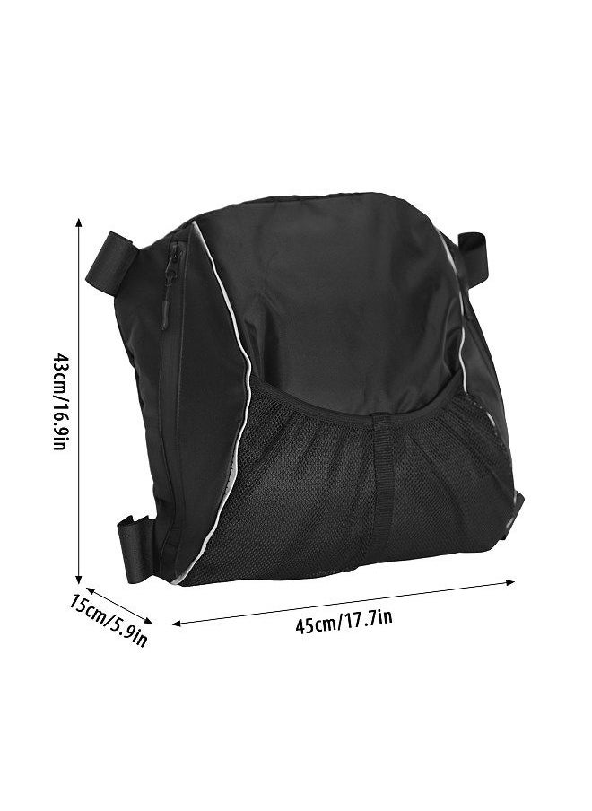 Generic - Kayak Storage Bag Water Resistant Kayaking Bag Mesh Storage Organizer Bag for Kayak Chair (Not Included) Blue - Image 1