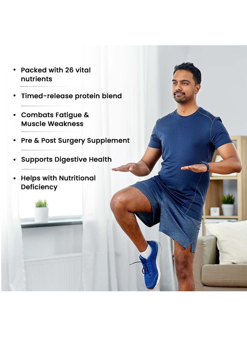 British Biologicals B-Protin Nutritional Supplement | Whey, Soy & Casein Blend | Immunity & Energy Support | Vitamin A, Folic Acid & Zinc | Supports Digestion | Gluten-Free | Chocolate Flavour | 400g - Image 4