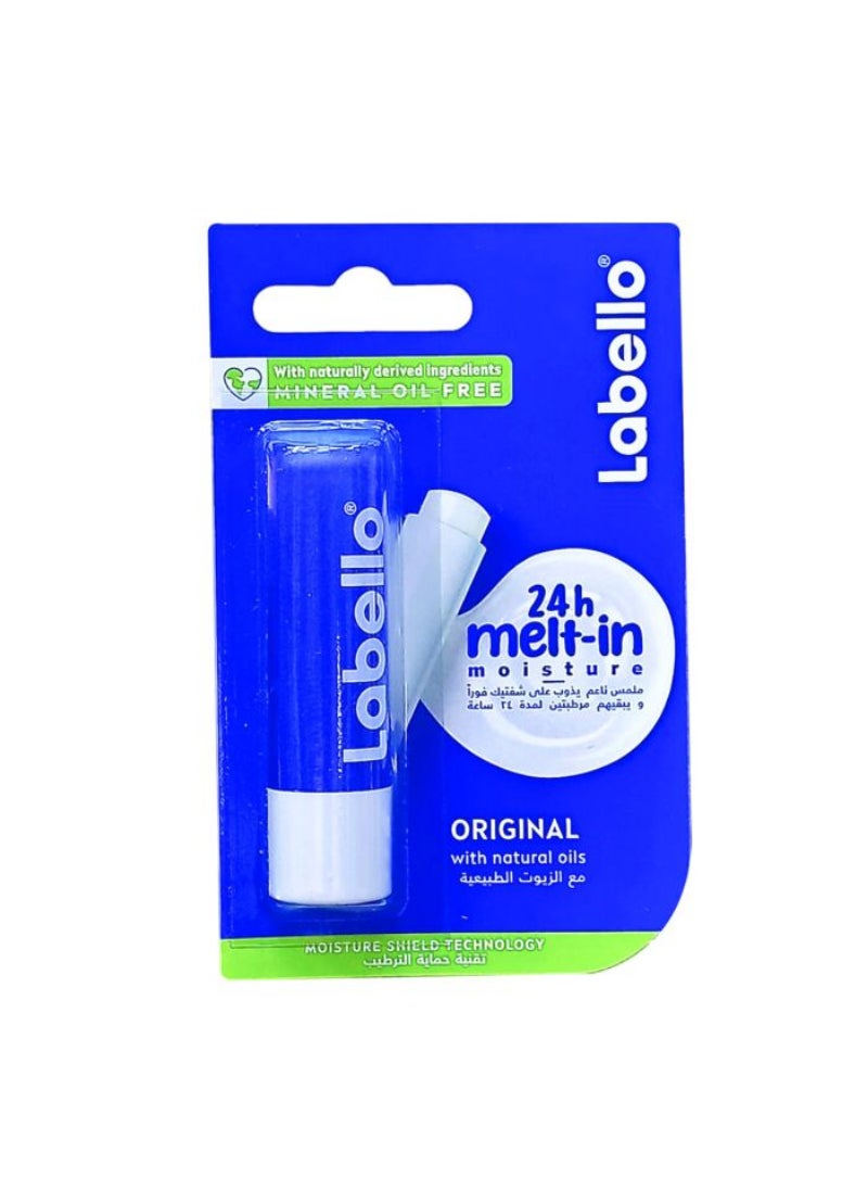 Labello - Original Caring Lip Balm Clear  4.8Gm - Image 1