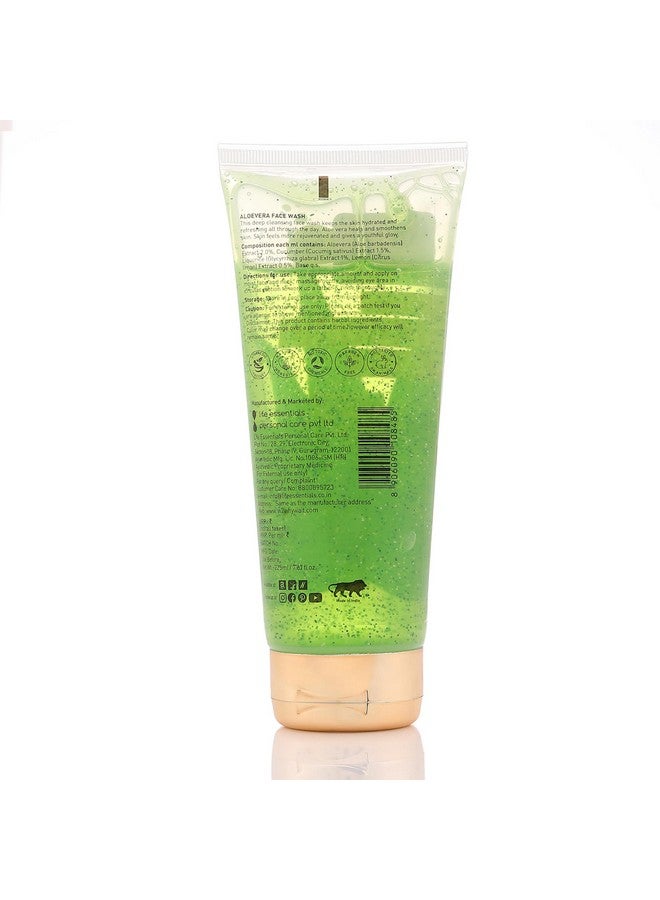 W2 Why Wait Aloe Vera Face Wash - Hydrating, Pore-Cleansing and Skin Rejuvenating Formula 225 ml - Image 5