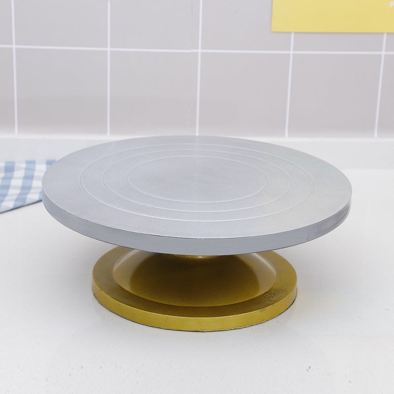 Mingyou Cake Turntable Baking Tools Cake Decorating Table Stable Cake Non-Slip Baking Turntable Diy Pottery Table - Image 1