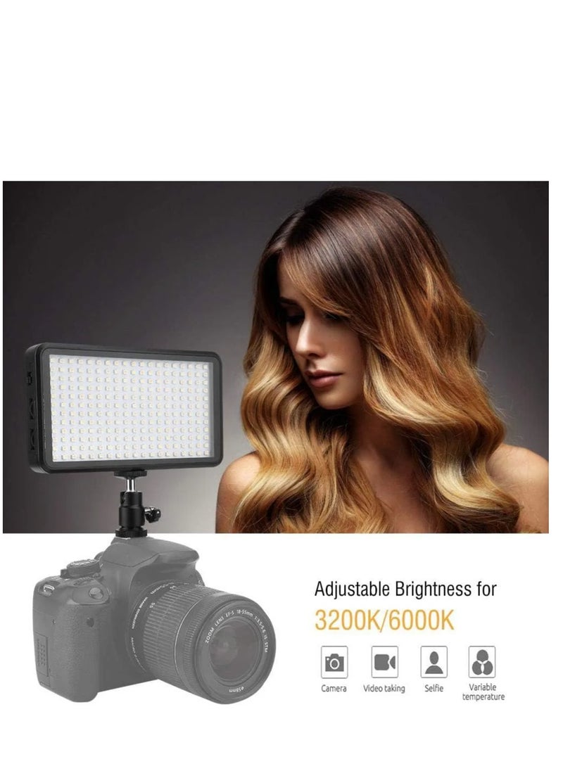 Generic - W228 LED Panel Light Adjustable Portable for Photography and Video Cameras - Image 1