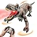 Moskiddo Remote Control Dinosaur Toys for Kids 35 57 812 1012 Electronic RC T Rex Dino Robot Toy for Boys Top Christmas Birthday Gifts for 6 7 8 9 10 11 12 Year Old Boys Color Brown - Image 3
