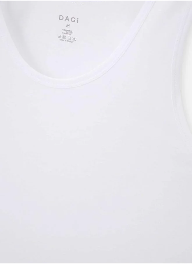 داجي 2 Pack Tank Top U-neck Modal Underwear