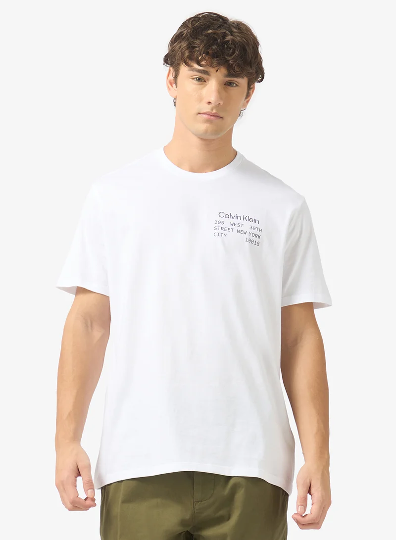 Calvin Klein Jeans Short Sleeve Box Graphic T-Shirt