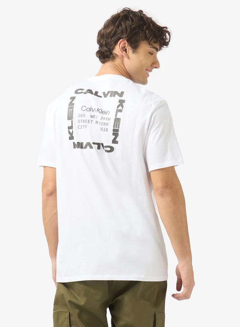 Calvin Klein Jeans Short Sleeve Box Graphic T-Shirt