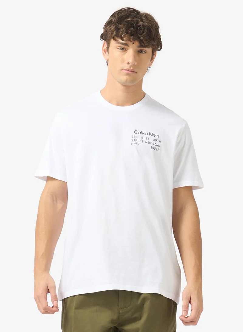 Short Sleeve Box Graphic T-Shirt