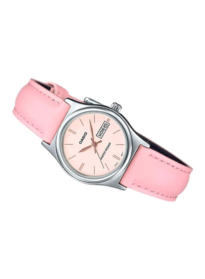 CASIO Women Dress Timepiece Water Resistant Analog Watch LTP-V006L-4B - 30 mm - Pink - Image 2