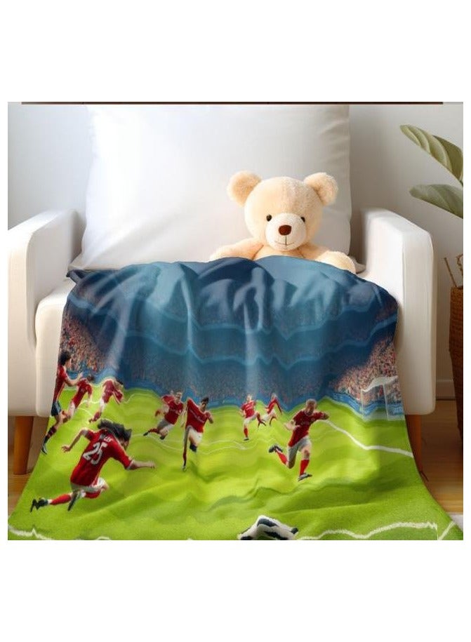 general Baby and children's cartoon flannel thin blanket (warm and comfortable, suitable for sleep, games) 70cm*100cm - 951 - Image 1