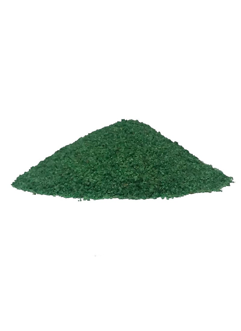 Aqua Wash Aqua Wash Silica Asias Multicolor Sugar Size Sand Decorative Sand Colored Sand for Leisure Creation Indoor Outdoor Theme Fun Play 19 kg 12 mm Green 2  - Image 1