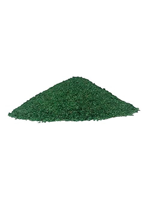 Aqua Wash Aqua Wash Silica Asias Multicolor Sugar Size Sand Decorative Sand Colored Sand for Leisure Creation Indoor Outdoor Theme Fun Play 19 kg 12 mm Green 2  - Image 2
