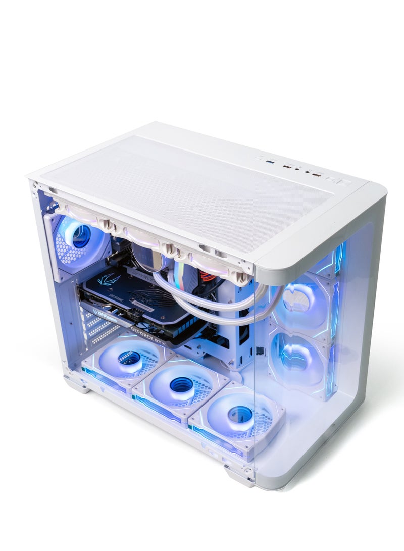 Setup Master Gaming PC With Intel i7-14700F Processor/NVIDIA GeForce RTX 5070Ti Graphics/32GB RAM DDR5/1TB SSD/Windows 11 Pro/White - Image 3